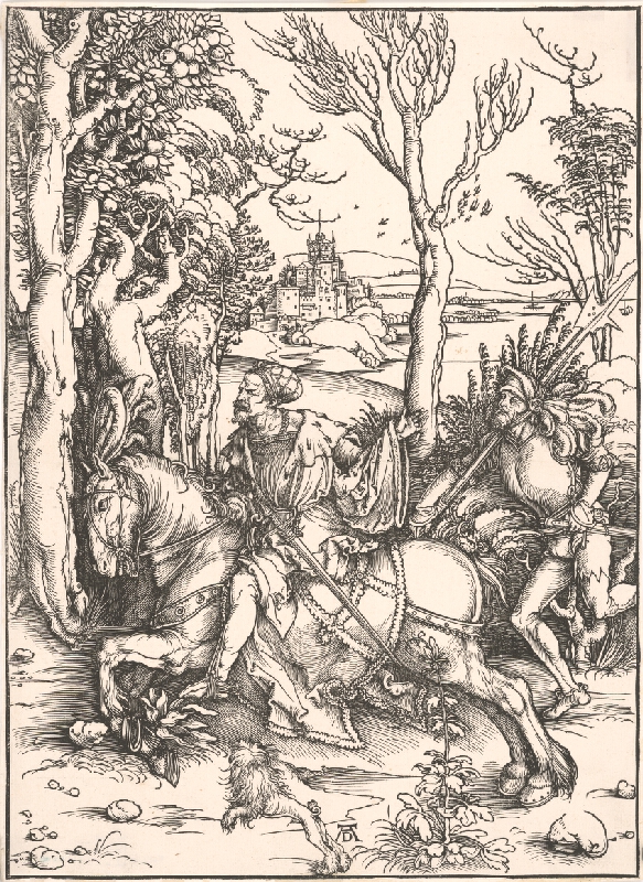 Albrecht Dürer – Jazdec a žoldnier 