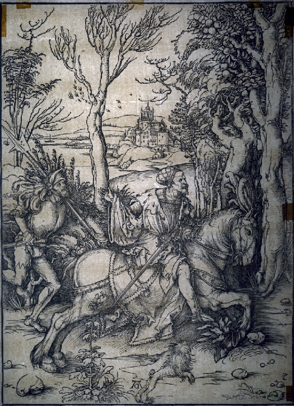 Albrecht Dürer – Jazdec a žoldnier 