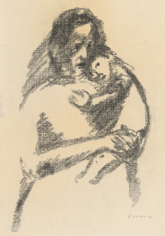 Eugen Nevan – Mother with Child 