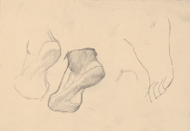 Ladislav Mednyánszky – Štúdie nôh 