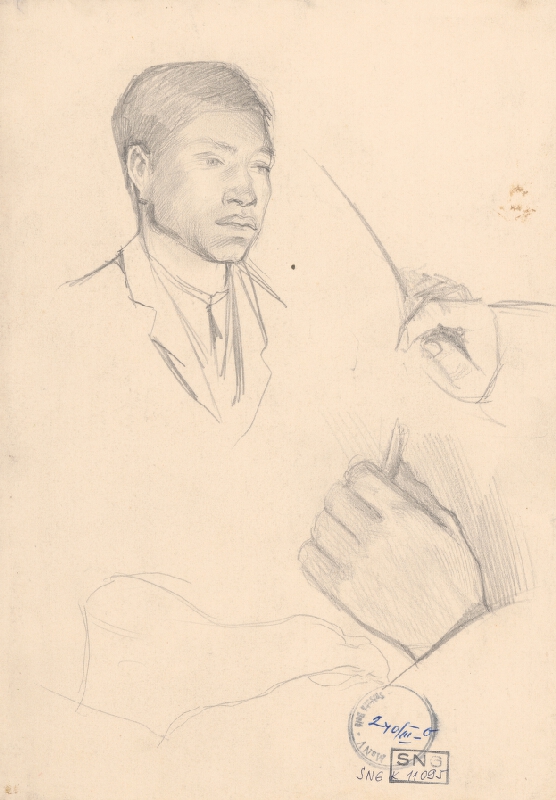 Ladislav Mednyánszky – Náčrt k obrazu 6. 