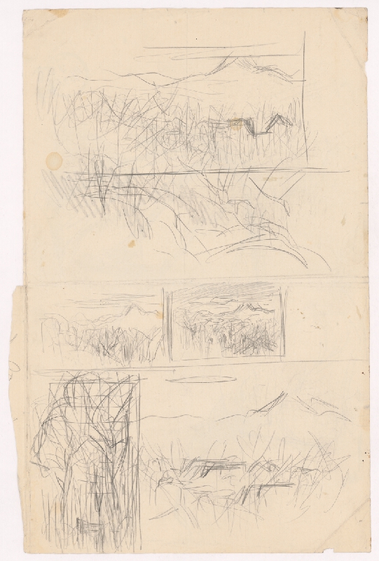 Ladislav Mednyánszky – Náčrt k obrazu 12. 