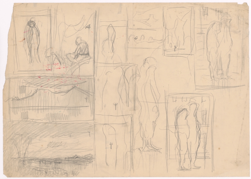 Ladislav Mednyánszky – Náčrt k obrazu 23. 