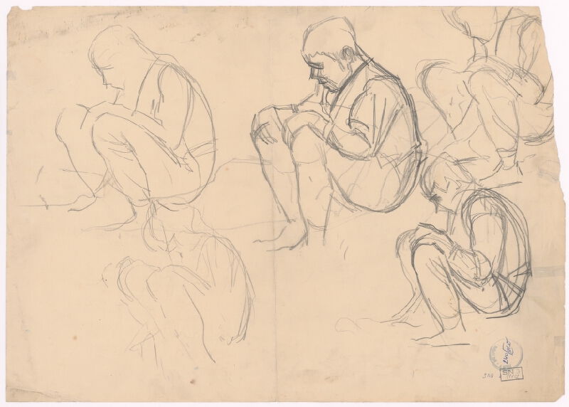 Ladislav Mednyánszky – Náčrt k obrazu 23. 