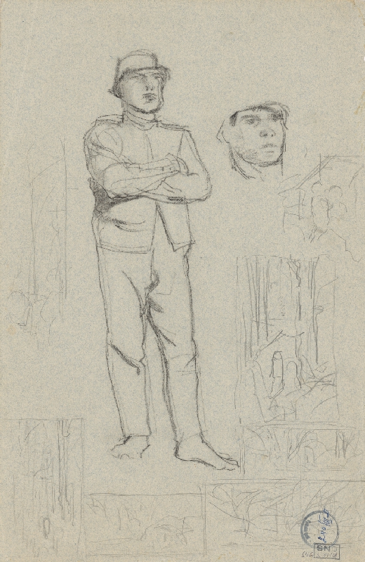 Ladislav Mednyánszky – Náčrt k obrazu 29. 