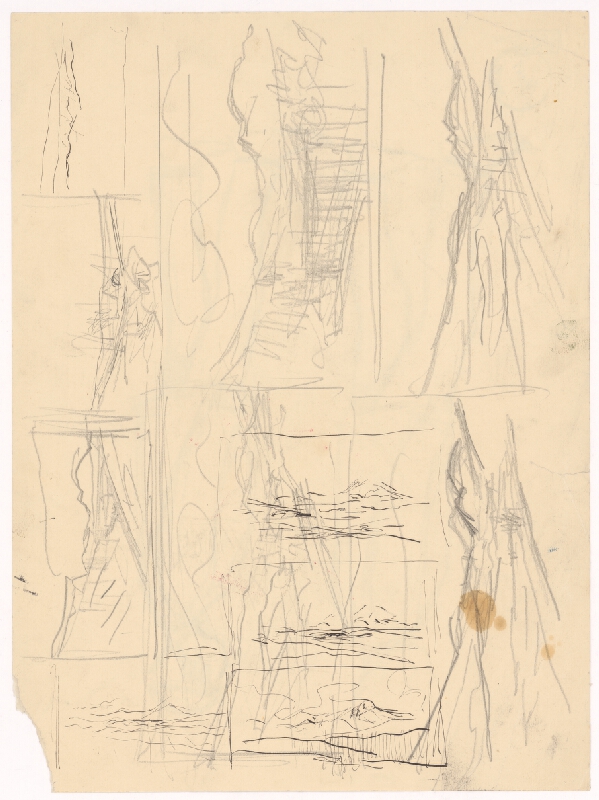 Ladislav Mednyánszky – Náčrt k obrazu 35. 