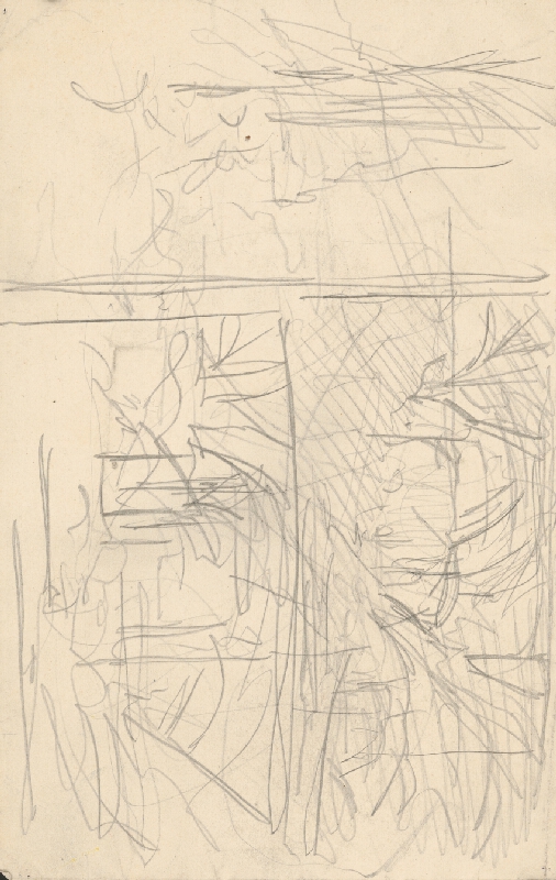 Ladislav Mednyánszky – Náčrt k obrazu 75. 