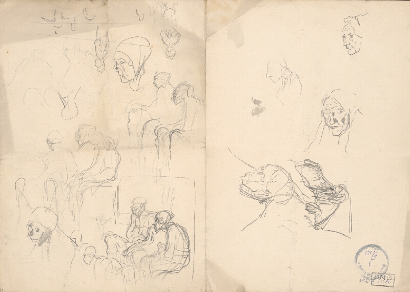 Ladislav Mednyánszky – Figurálne štúdie 9. 