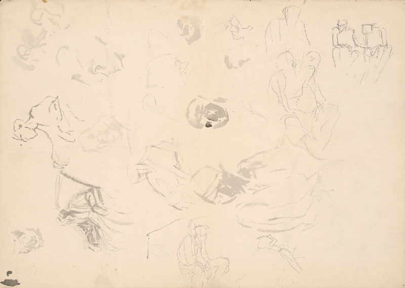 Ladislav Mednyánszky – Figurálne štúdie 9. 