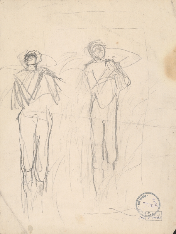 Ladislav Mednyánszky – Figurálne štúdie 12. 