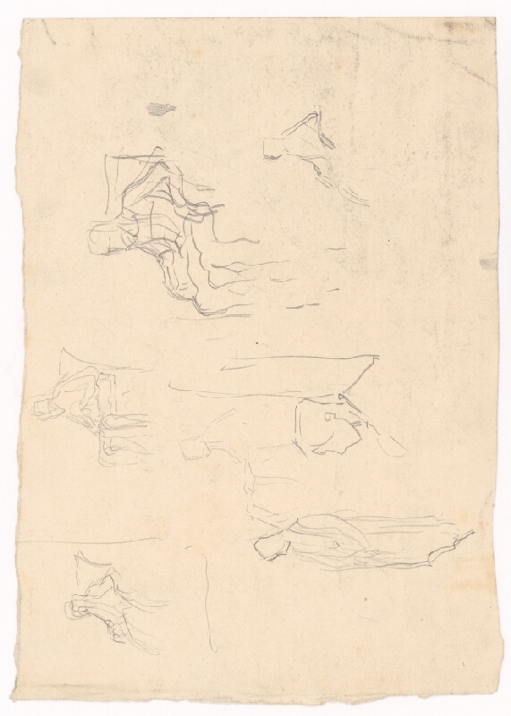 Ladislav Mednyánszky – Figurálne náčrty 45. 