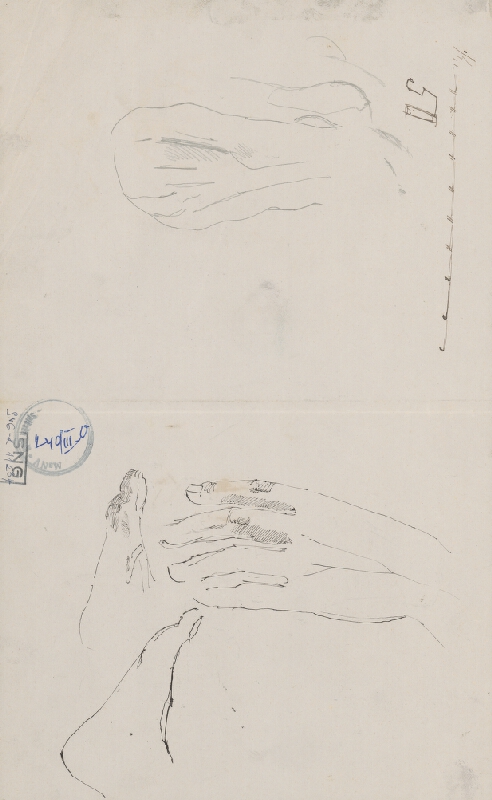 Ladislav Mednyánszky – Figurálne náčrty 47. 