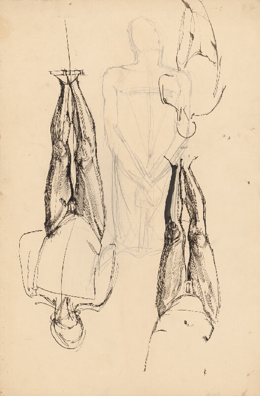 Ladislav Mednyánszky – Figurálne náčrty 48. 