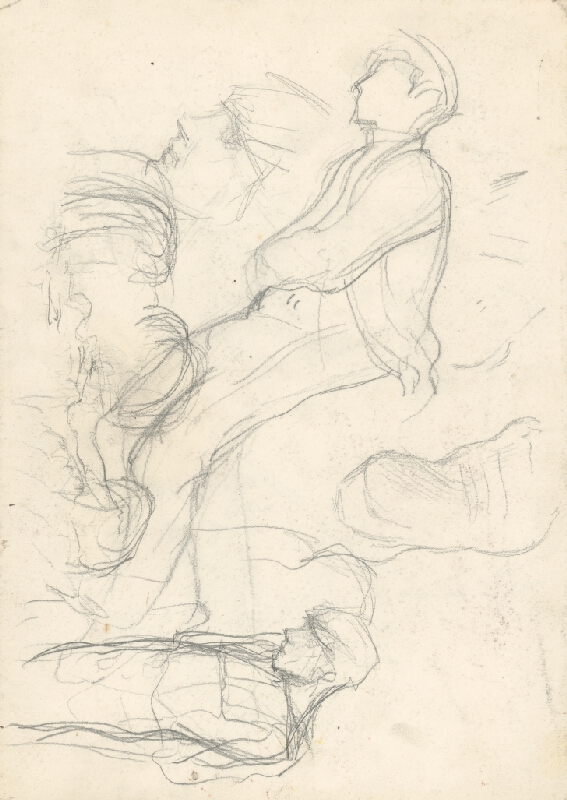 Ladislav Mednyánszky – Figurálne náčrty 54. 