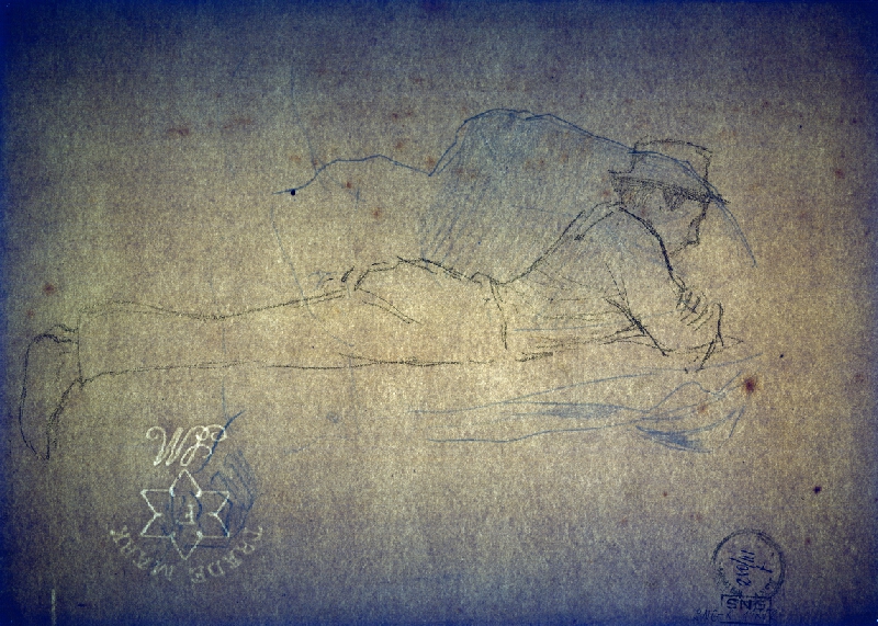 Ladislav Mednyánszky – Figurálne náčrty 65. 