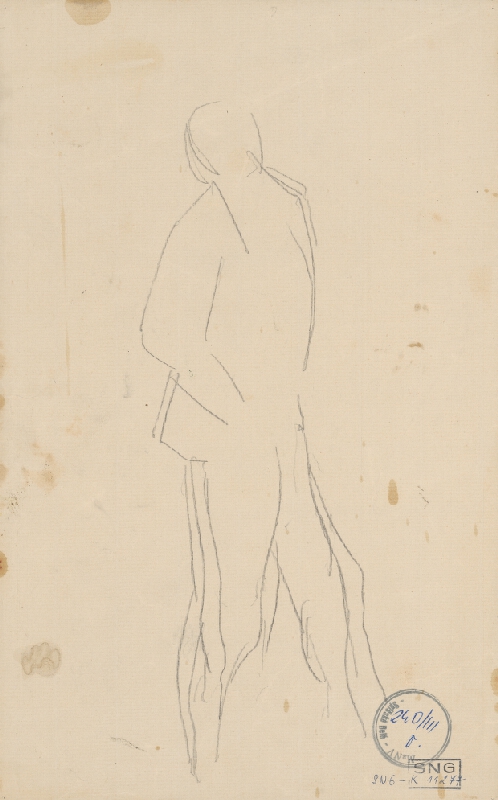 Ladislav Mednyánszky – Figurálne štúdie 90. 