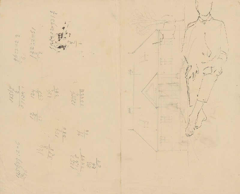 Ladislav Mednyánszky – Figurálne náčrty 406. 