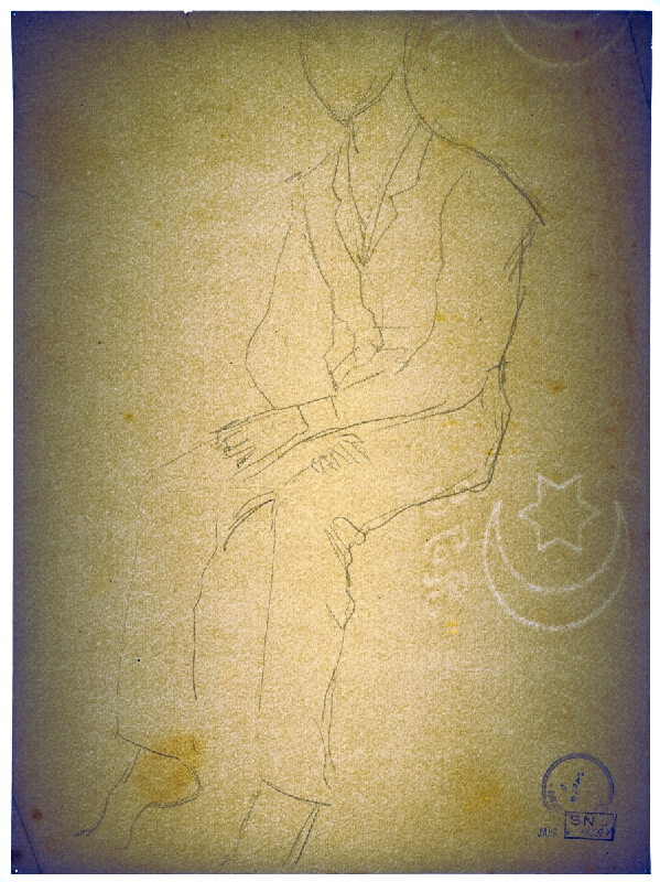 Ladislav Mednyánszky – Figurálne náčrty 410. 