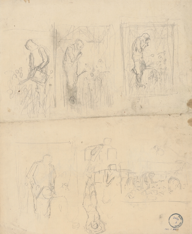 Ladislav Mednyánszky – Figurálne štúdie 454 