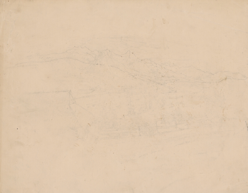 Ladislav Mednyánszky – Figurálne štúdie 484 - krajinárska štúdia 