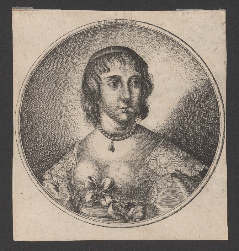 Václav Hollar – Podobizeň dámy 