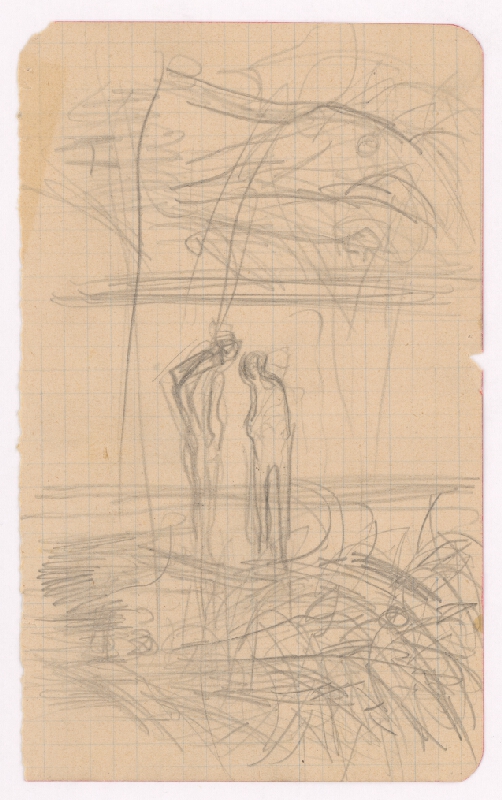 Ladislav Mednyánszky – Figurálna štúdia 75. 