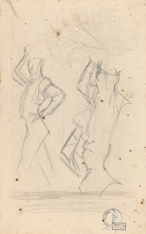 Ladislav Mednyánszky – Figurálna štúdia 87. 