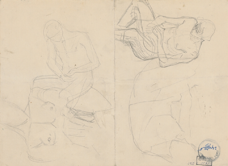 Ladislav Mednyánszky – Figurálne štúdie 92. 