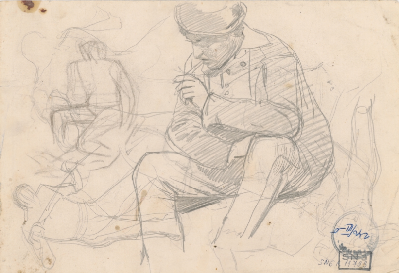 Ladislav Mednyánszky – Figurálne štúdie 95. 