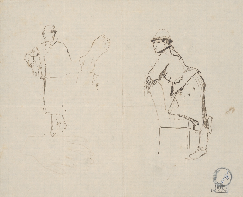 Ladislav Mednyánszky – Figurálne štúdie 107. 