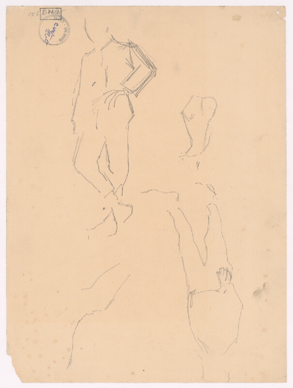 Ladislav Mednyánszky – Figurálne štúdie 117. 