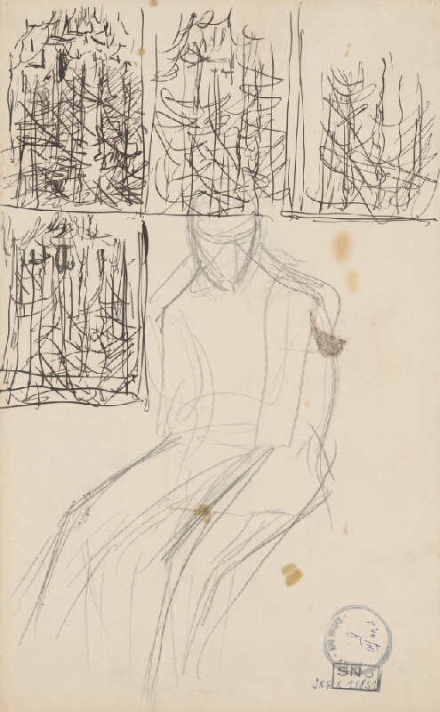 Ladislav Mednyánszky – Figurálne štúdie 133. 