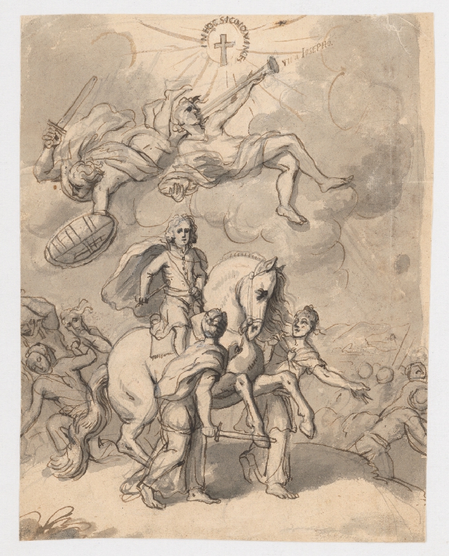Rakúsky maliar z 2. polovice 18. storočia – Víťazná bitka cisára Jozefa 
