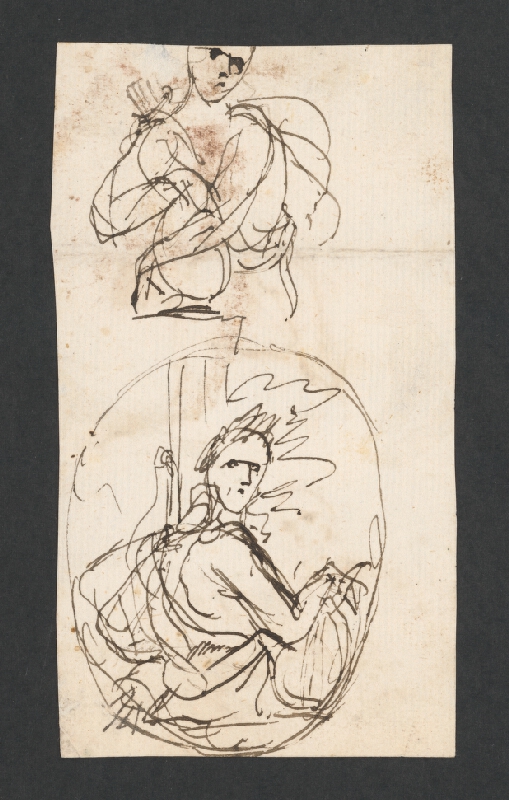Rakúsky maliar z 18. storočia – Sketches for Celebratory Portrait 