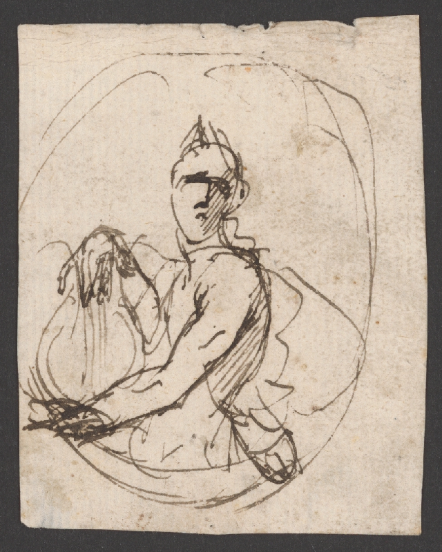 Rakúsky maliar z 18. storočia – Sketch for Celebratory Portrait 