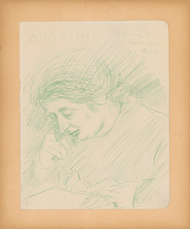 József Rippl-Rónai – Dobrá pani 