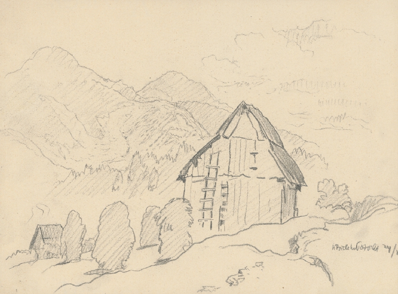 Martin Benka – Pri Bielom potoku 