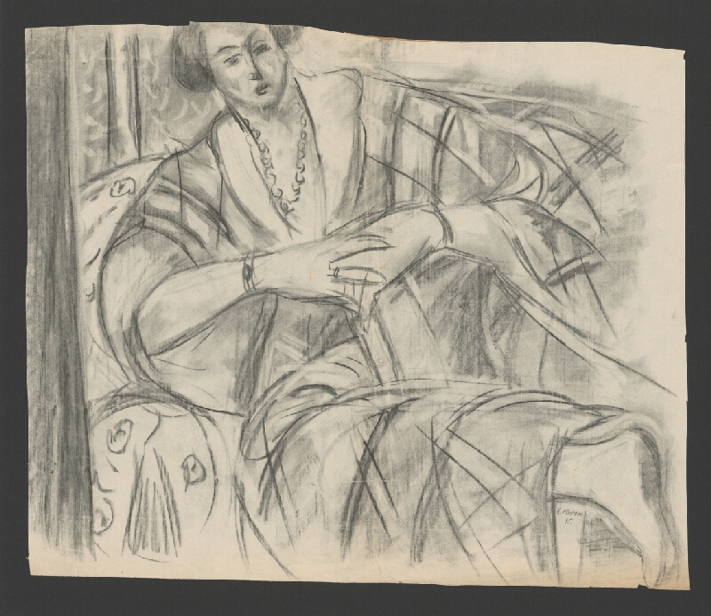 Eugen Nevan – Žena na pohovke 