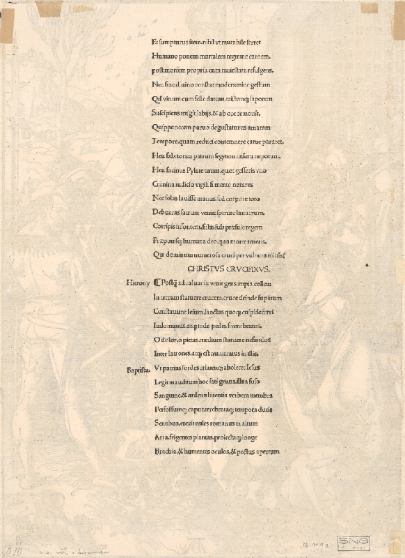 Albrecht Dürer – Nesenie kríža 