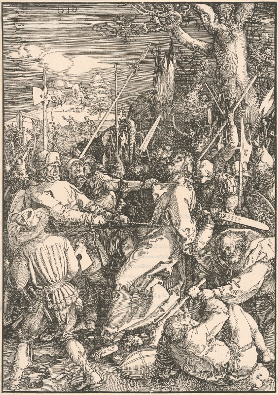Albrecht Dürer – Zajatie Krista 