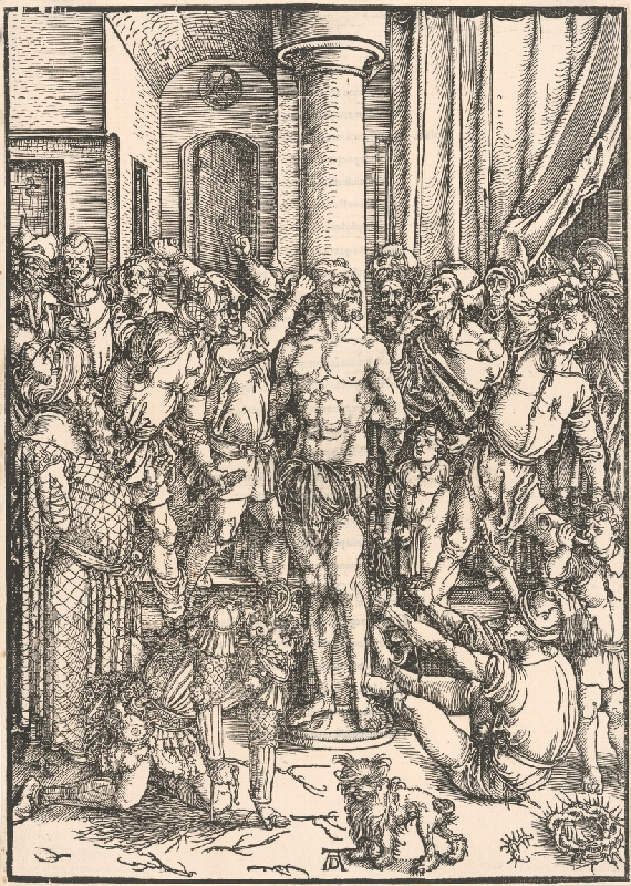 Albrecht Dürer – Bičovanie Krista 