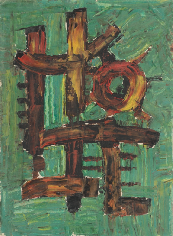 Andrej Goliaš – Štúdia k Vtáčej soche II. 