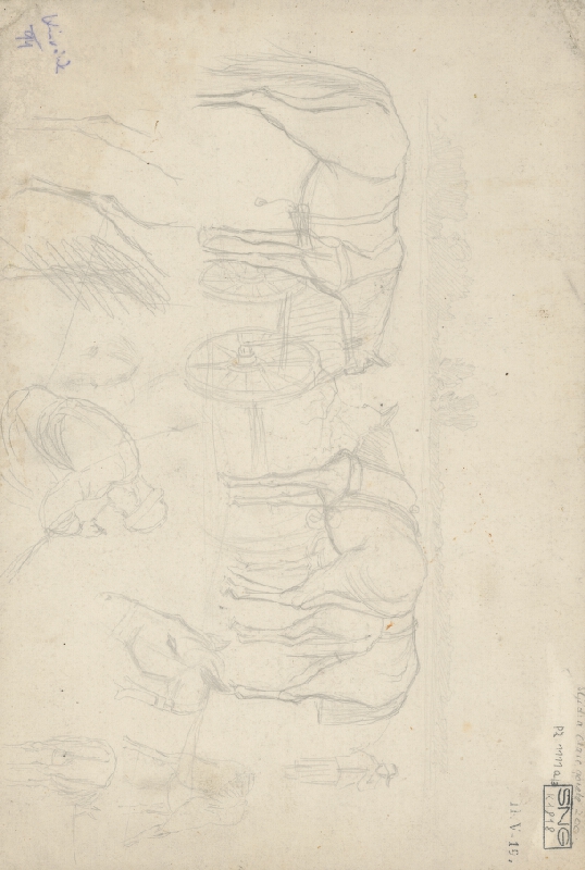 Ferdinand Katona – Study of a Standing Goral (Goral Boy) 