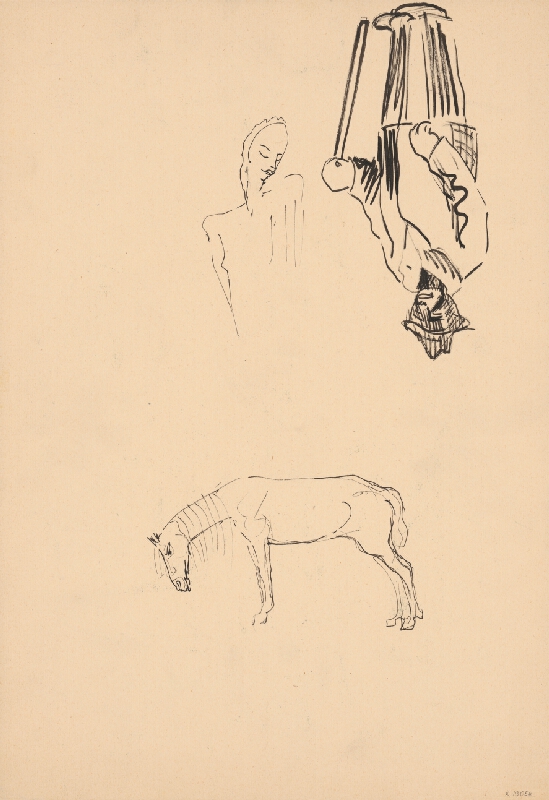 Arnold Peter Weisz-Kubínčan – Rôzne skice 