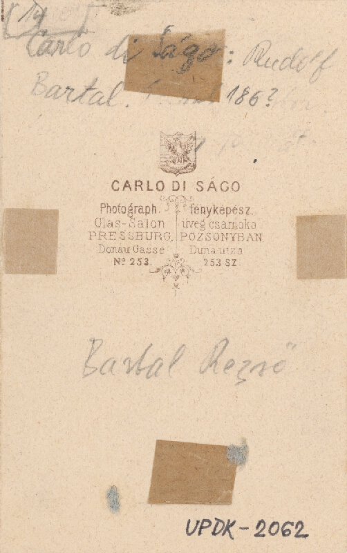 Carlo di Ságo – Rudolf Bartal 