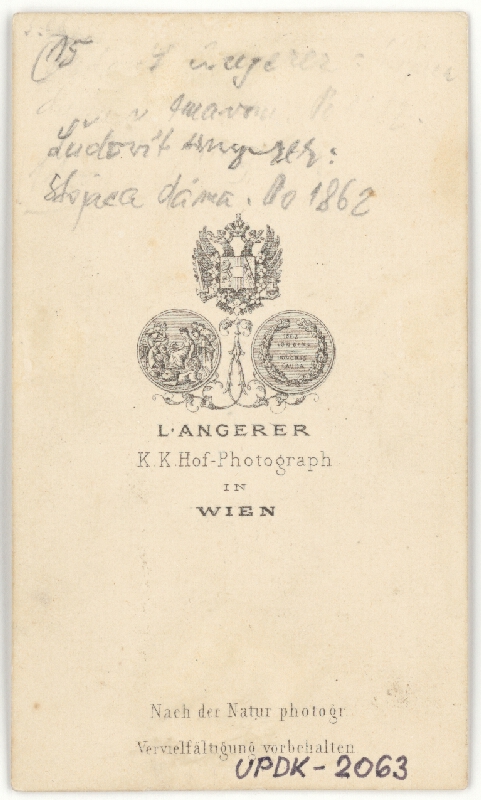 Ludwig Angerer – Stojaca dáma 