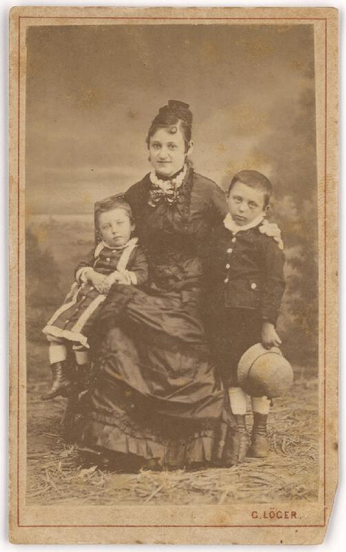 Gusztáv Löger – Matka s deťmi 