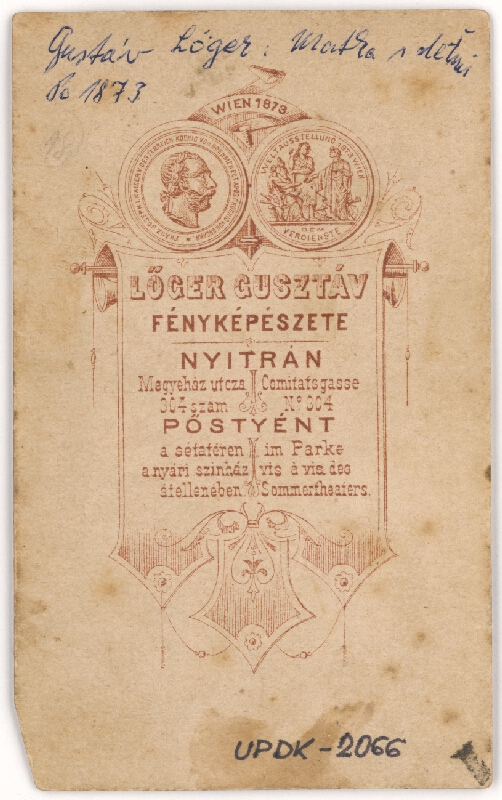 Gusztáv Löger – Matka s deťmi 