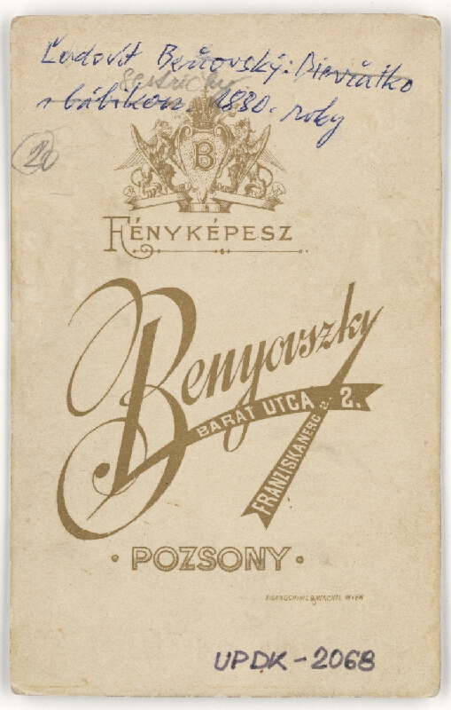 Arnold Lajos Benyovszky – Portrét dvoch detí 