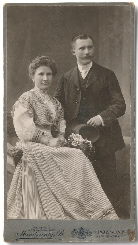 Béla Mindszenty – Dvojportrét manželov 
